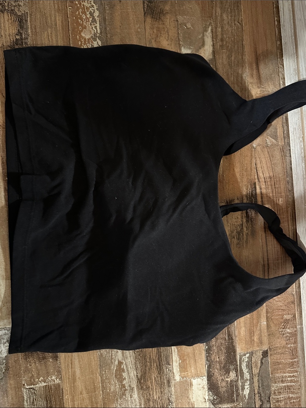 Padded Black Women's Halter Tank Top